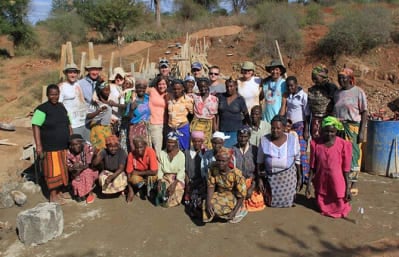 Vulcan Engineering with the Kumina Wauni self-help group in southeast Kenya