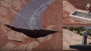 Watch how sand dams work