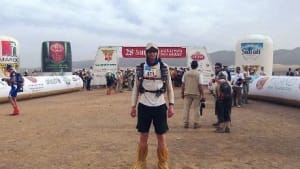 Tim completes the marathon des sables